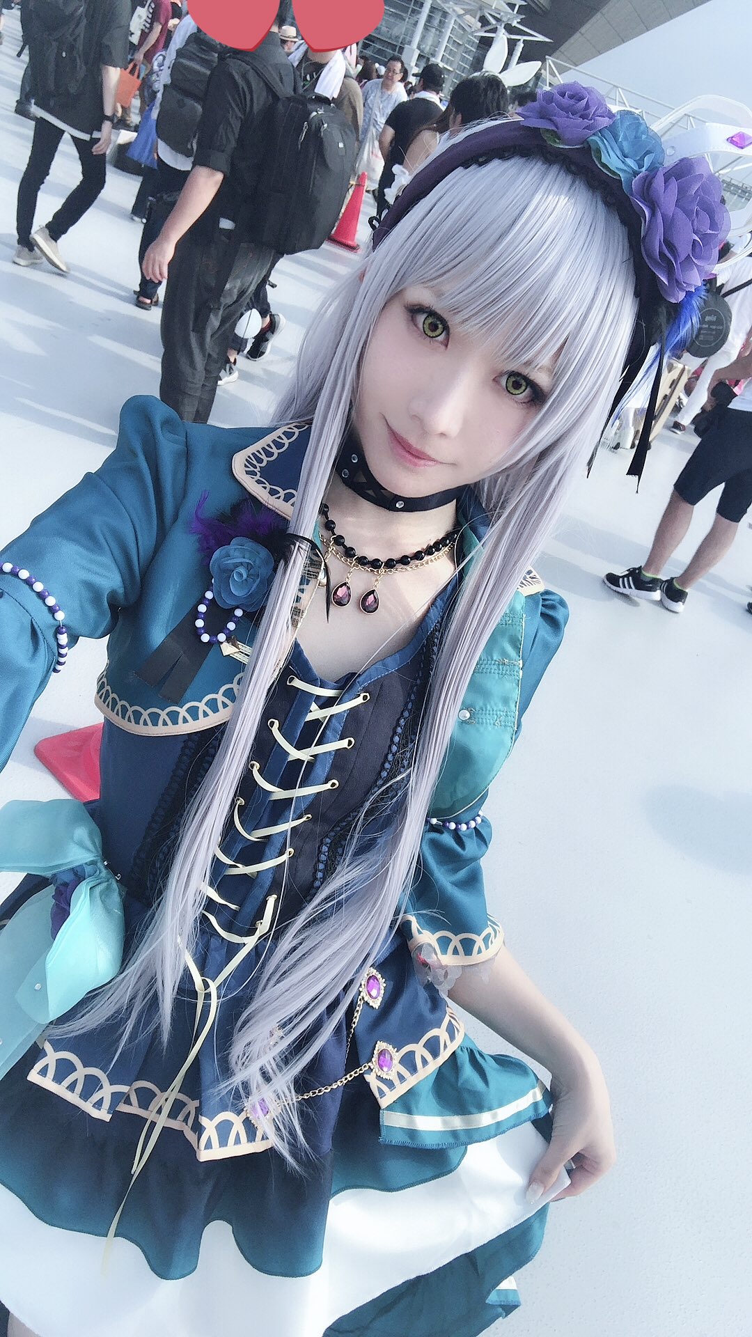 バンドリ 湊友希那 コスプレ コスプレ】『BanG Dream!』湊友希那を中国美女レイヤーで撮り