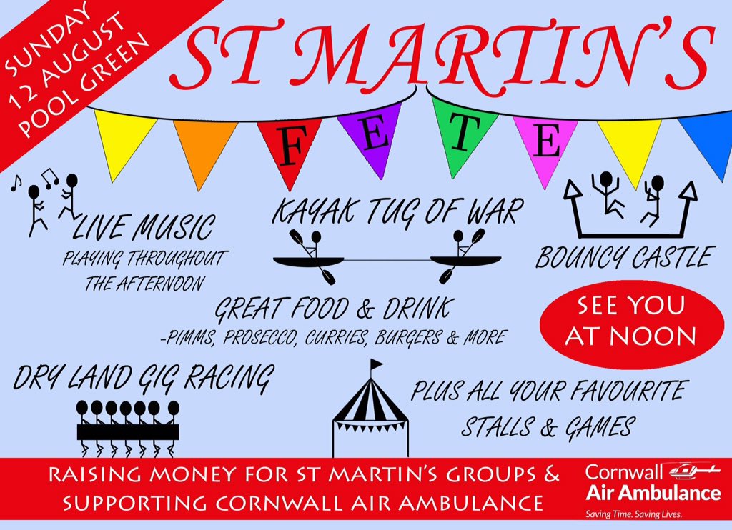 We're off to the fete today, pub opens at 6pm for hog roast &amp; live music. See you there #scilly <a href="/IOSPartnership/">Islands' Partnership</a> <a href="/visitIOS/">Isles of Scilly</a> <a href="/stmartinsscilly/">St Martins</a> <a href="/scillyboating/">St Mary's Boatmen</a> <a href="/Seahorse_Scilly/">Seahorse Scilly</a>