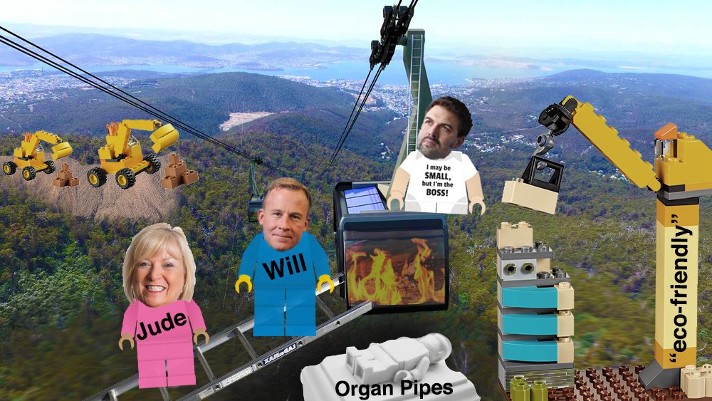 andrewjjjames's tweet image. #Hobart @RonChristie no private, for-profit development on public land, no cable car
