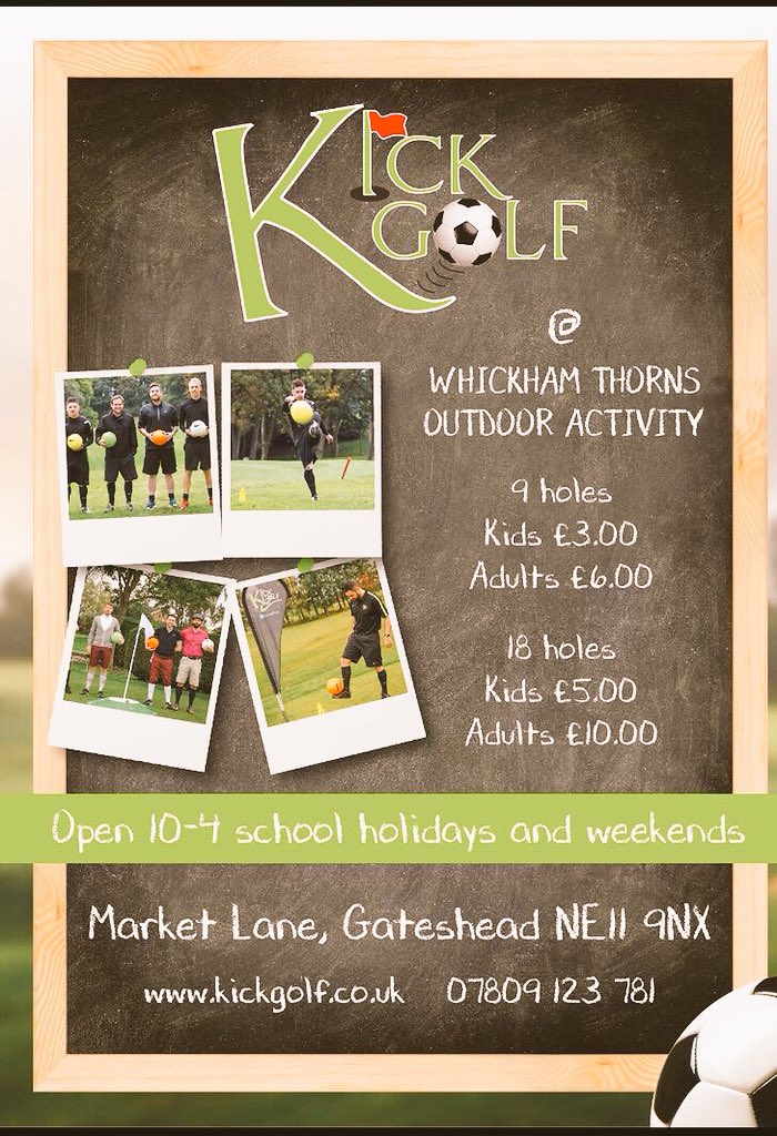 kickgolfuk's tweet photo. Due to the heavy rain overnight, and the continued wet weather today! Our whickham course will be closed today, sorry for any inconvenience and we should be back open tomorrow. https://t.co/byb7OtPg7I
