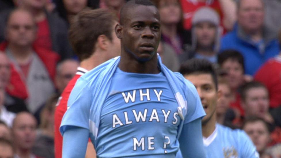 Why always me?

Happy birthday to the one and only, Mario Balotelli   