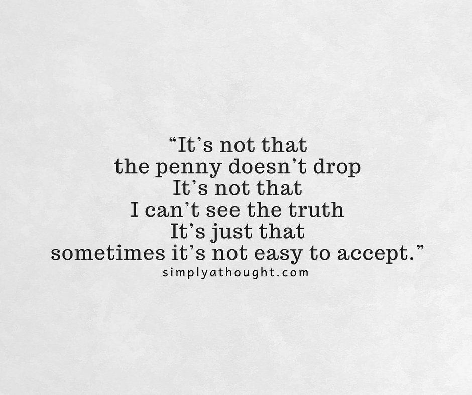 UrvashiTrikha's tweet photo. Its not always easy. Is it?
#simplyathought #writer #blogger #quotes #motivation #inspiration #life #love #lifequotes #writing #book  #bibliophile #acceptance #truth https://t.co/gRGbKrPuBa