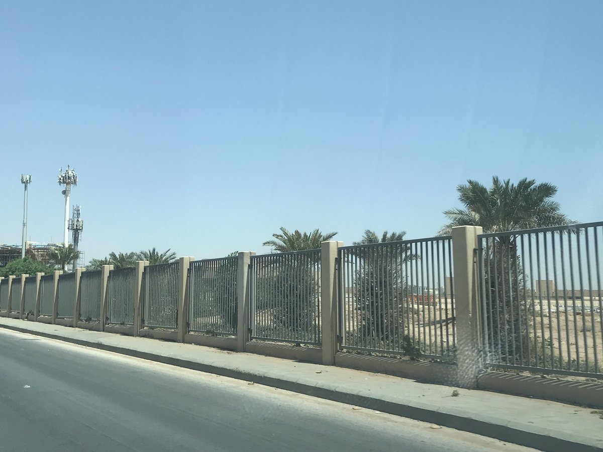A_Alkhamis1's tweet photo. مدينة وصل معدل ايام الغبار فيها ٣ ايام في الاسبوع تقريباً (2.9/7) 
ولا زالت بعض الجهات لم تستوعب ذلك ! 
اليوم تم تقزيم الأشجار المحيطة بسور #جامعة_الملك_سعود !! https://t.co/JbfOt8odV8