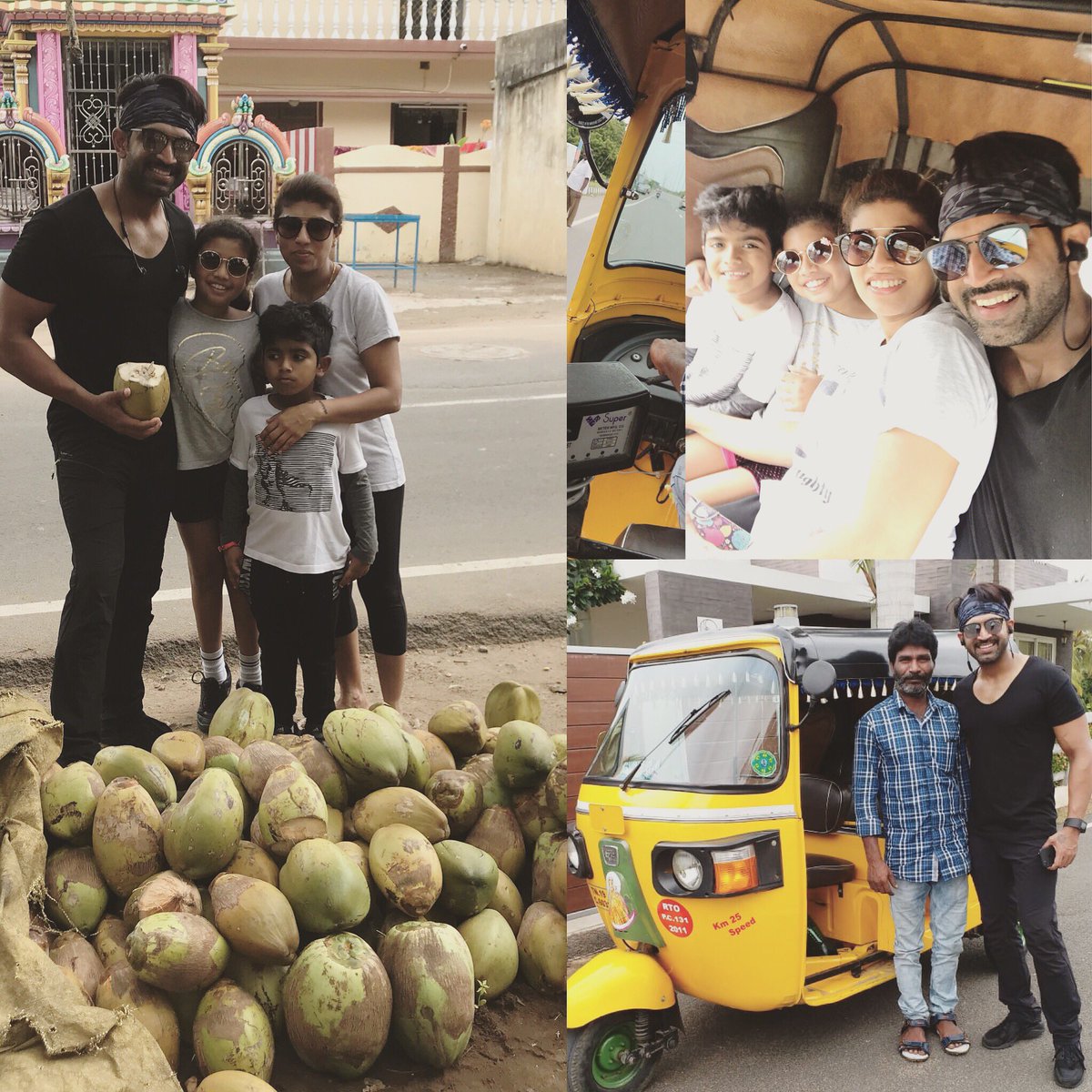 arunvijayno1's tweet image. Simple pleasures in life!! Fun Sunday!! #autoride 😉👍