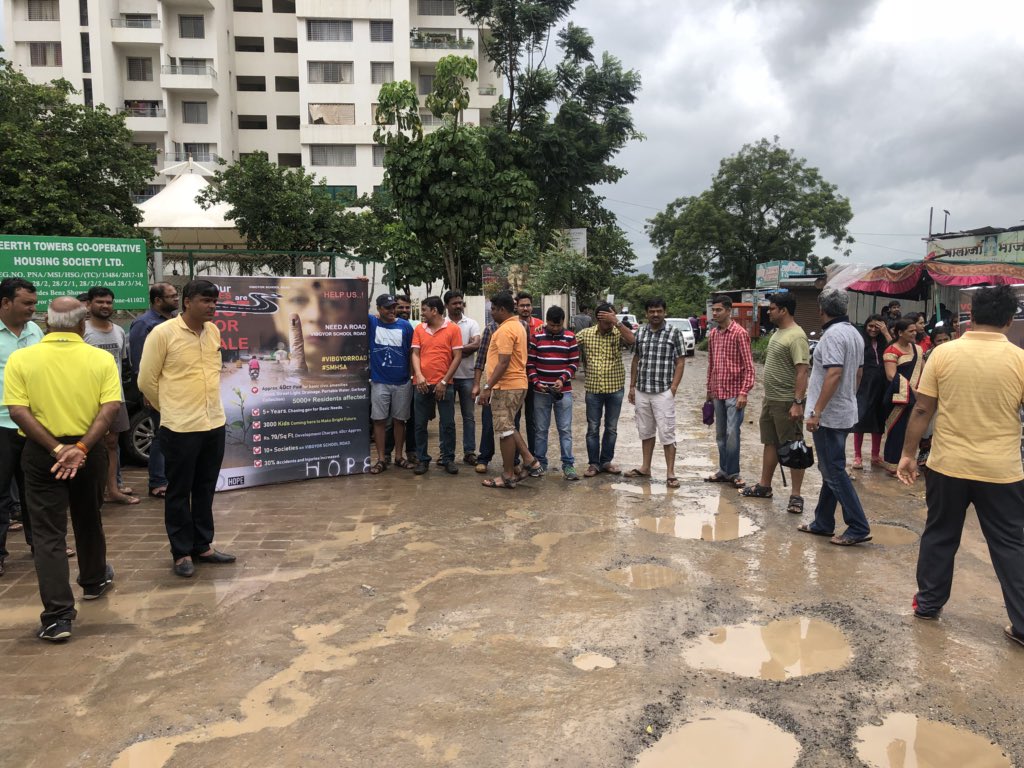 SusHousing's tweet photo. We are going live on @TV9Marathi #Sus #Pune #SMHSA pls joint #VibgyorRoad https://t.co/y1bQux0V8u