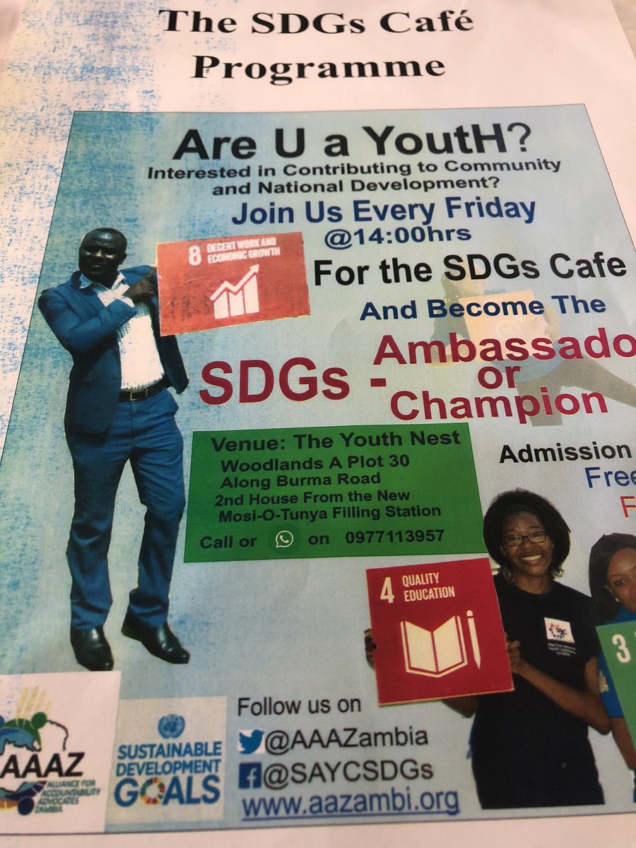 "We all need to support young people to fulfill thier potential"...<a href="/UNFPAZambia/">UNFPA Zambia</a> Representative leading a panel discussion with young people at the #YouthDay commemoration in Zambia under the theme #SafeSpaces4Youth. <a href="/UNFPA_ESARO/">UNFPA East and Southern Africa</a>