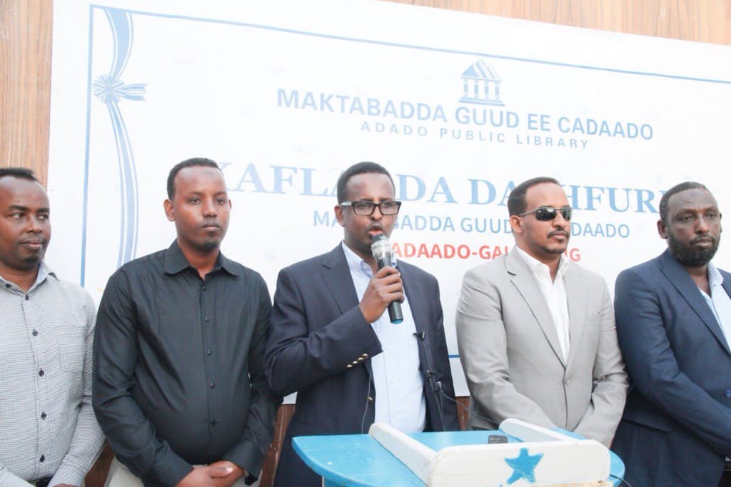 sayidka's tweet photo. Amazing new #CadaadoLibrary opening .
This modern and beautiful hub will enable our young people to learn and leave a positive legacy for our community. Congrats @SenatorAbshir ππ½ππ½ππ½#MaktabadaCadaado https://t.co/HrVJImYUNU