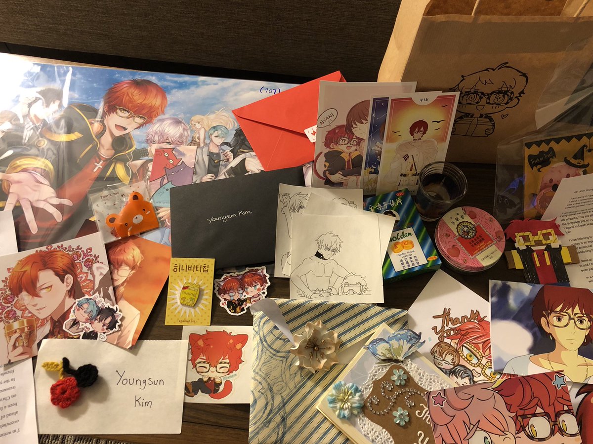 HowlKim's tweet image. 이 은혜를 어찌 갚을지... i don’t know how to thank you!!! #otakon #mysticmessenger #성우김영선