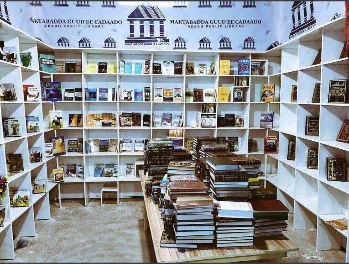 LibanAlim's tweet photo. A university is just a group of buildings gathered around a library. @AdadoPLibrary
#AdadoIsReading
Thank you @SenatorAbshir. https://t.co/eGmYF61rTe