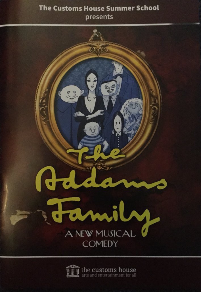 TripleT_Dance's tweet photo. Two chances to see The Addams Family today @thecustomshouse 2pm and 6pm. Production put on in only 3 weeks, Miss Bethany has been hard at work choreographing the show! You’d be kooky to miss out  🕷🕸👻 https://t.co/s1tiFKRHzl