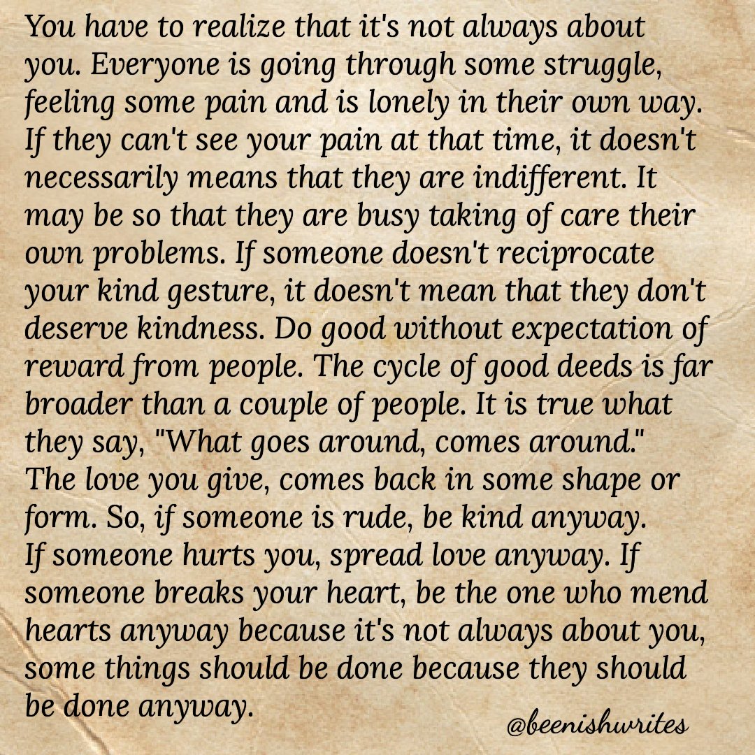 Beenishwrites's tweet photo. #SundayMotivation #thoughts #bekind #humanity #Love #SundayMorning https://t.co/5VvfAXJTTV