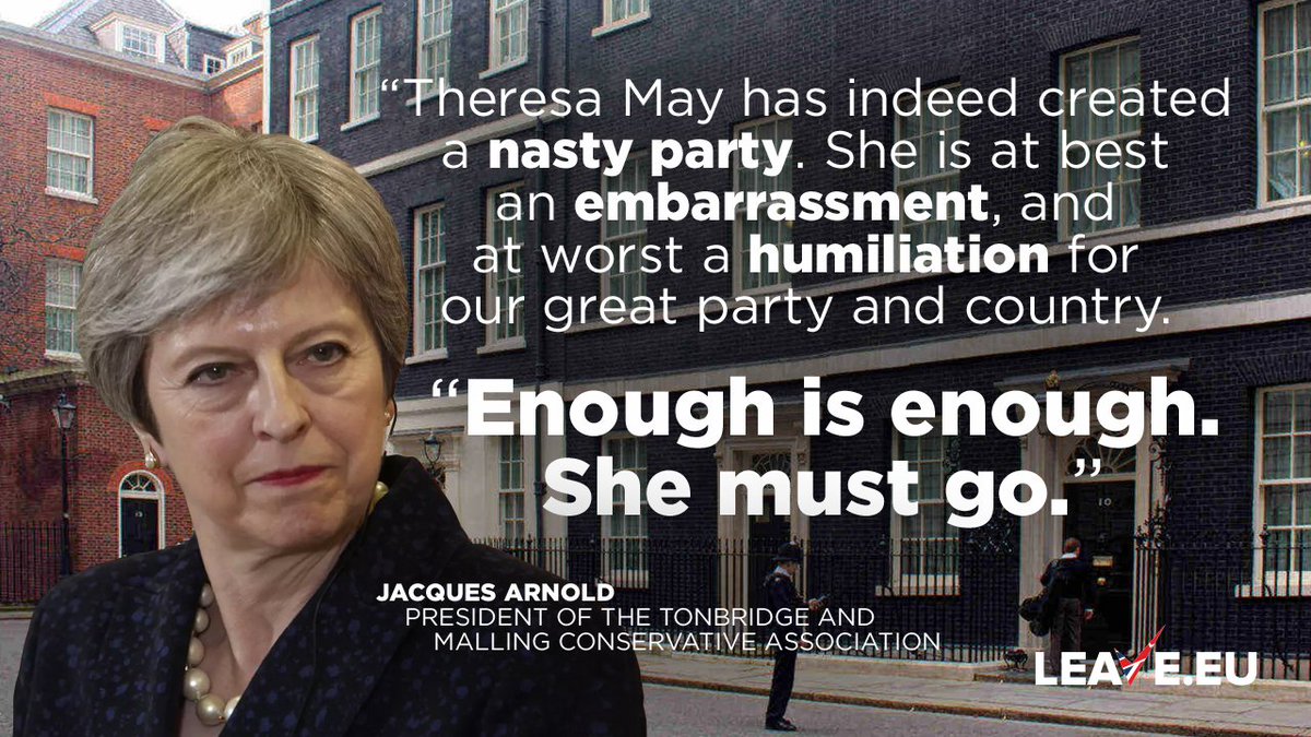 The backlash against Theresa May for her petty attack on Boris Johnson is growing by the day. "This nasty little prosecution typifies the Conservative elite" says donor Jeremy Hosking.

Read at westmonster.com/tory-anger-at-…
Support us at leave.eu/get-involved