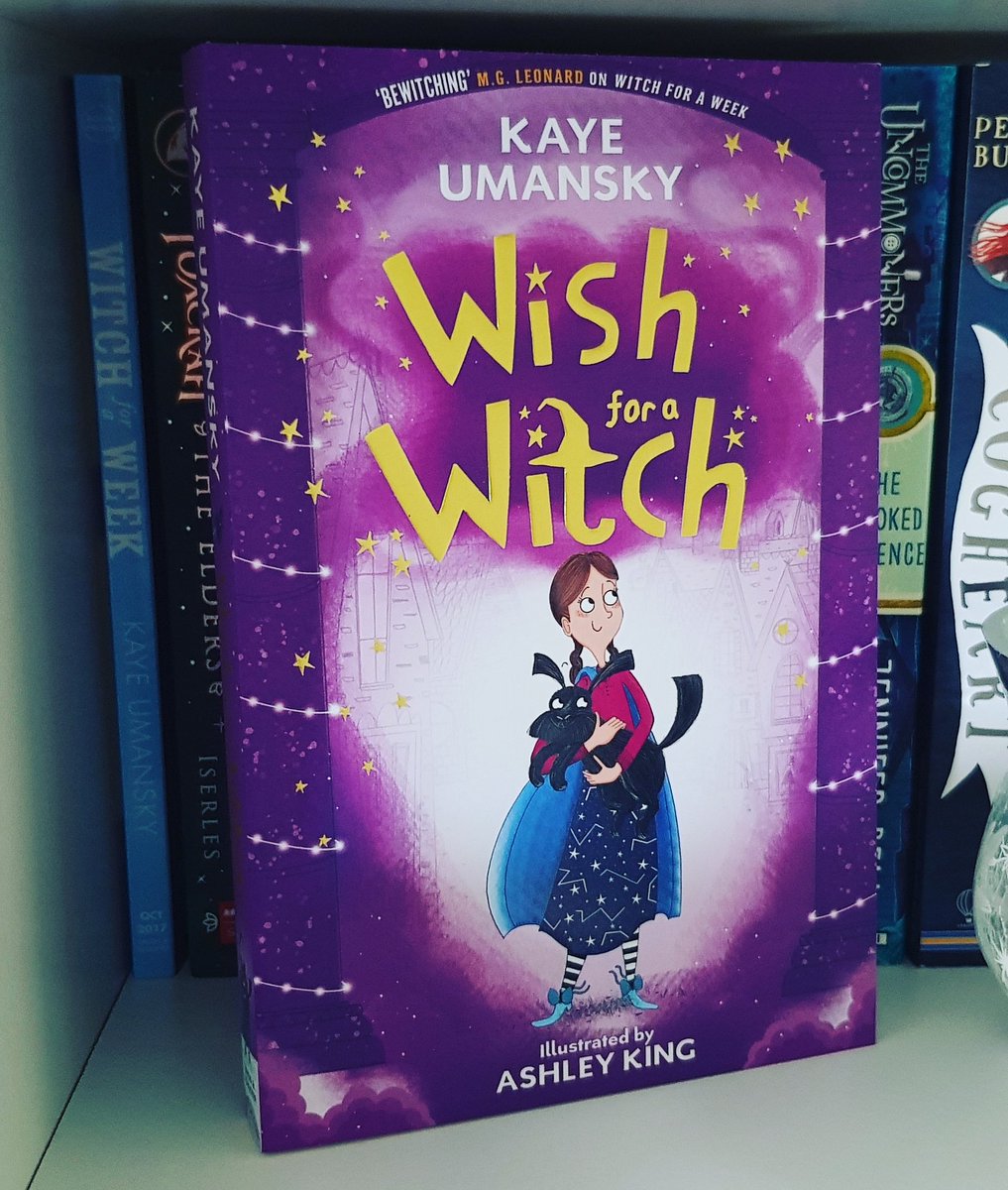 lunaslibrary's tweet photo. The first book #witchforaweek was so cute! Adored it so really happy that @simonkids_UK have treated me to @KayeUmansky's WISH FOR A WITCH 💫
Thank you https://t.co/IFgELXELHZ