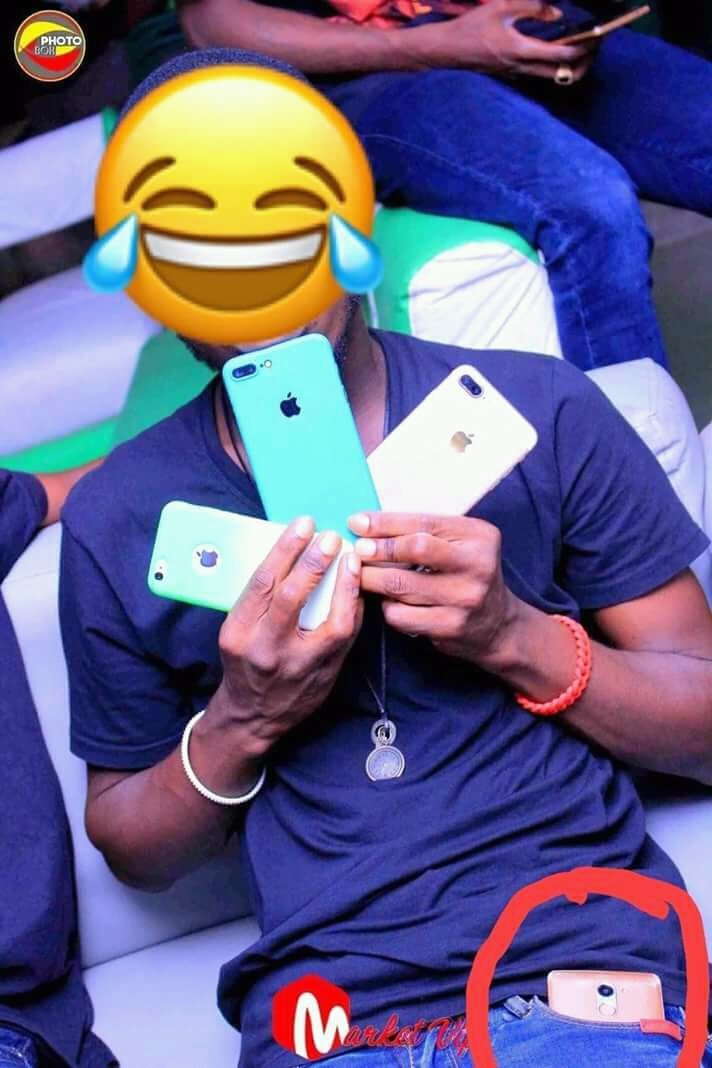WilikauphyKnb's tweet photo. tu as infinix et puis tu fais malin avec iPhone des gens 
le vieux @Elown_KNB regarde sa la https://t.co/YuH7673UGk