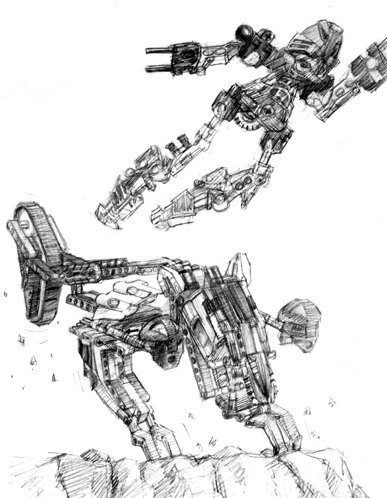 Found a site with a bunch of bionicles concept art lol im having a blast 