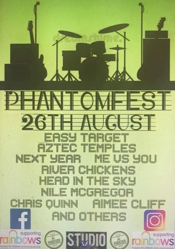 NEXT GIG. PHANTOMFEST 😎👏👇