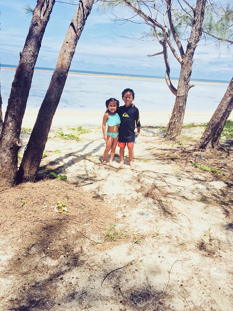 JenniseAnn's tweet photo. 👧🏻👦🏻Life’s beautiful w/ them. #mybabies #GU🌴🌊 #missingMar https://t.co/RhVJXnidgs