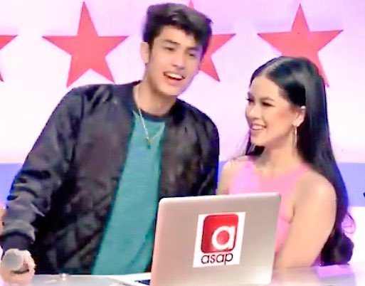 tookoolforya's tweet photo. You looked like you've ran a mile, nag holding hands lang naman kayo. You looked breathless and on edge the whole time while Kirsten stood there smiling, cool as a cucumber. #DONKISSBidaOneForASAP https://t.co/oLHgSVqYuU