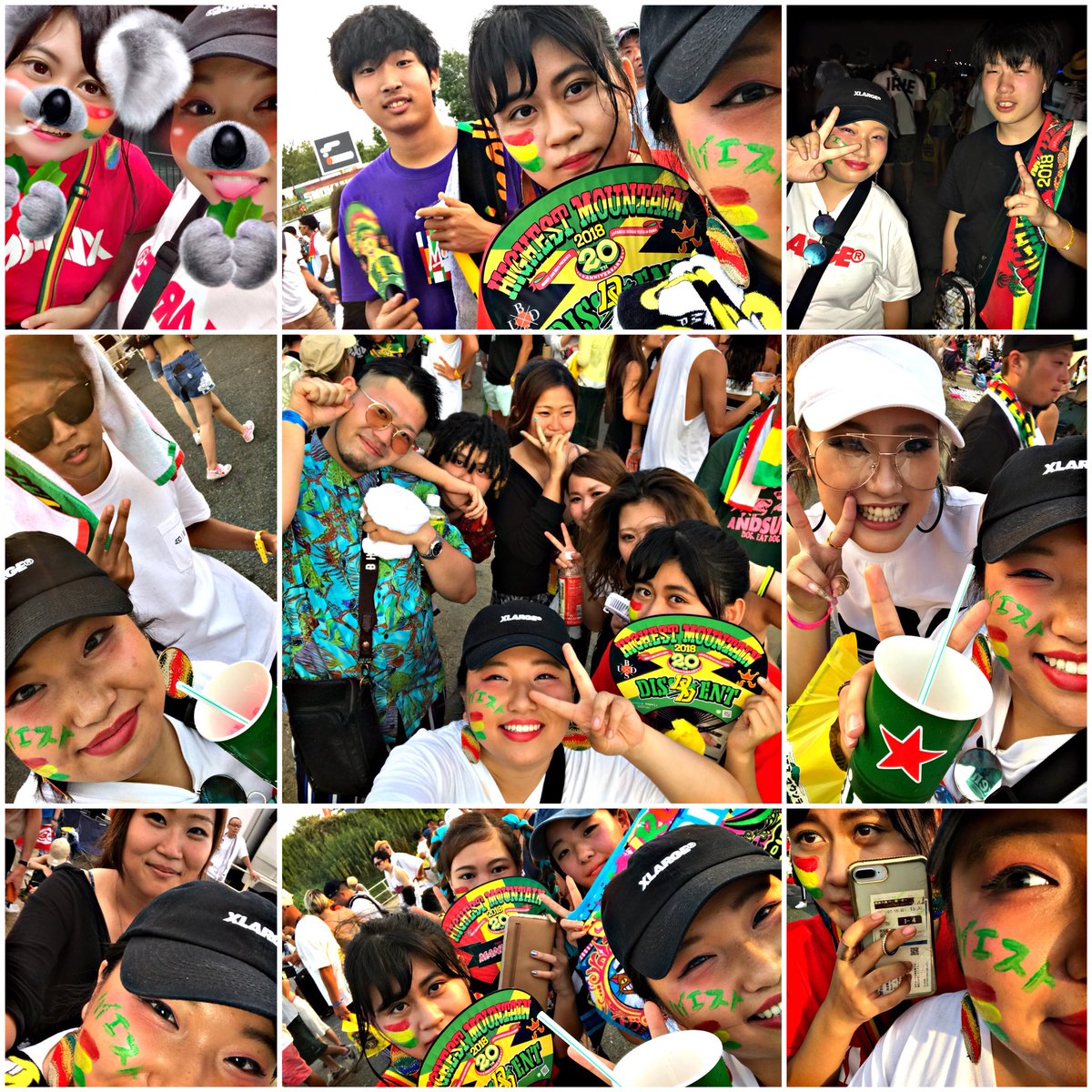 reggae_U_man's tweet photo. 初めてのHIGHESTMOUNTAIN
死ぬほど楽しかった🤤💕
Summer vacation満足💯💯
来年は社会人やし
行けるかはまだ分からんけど
来年も行ける事を信じて
また1年がんばろーっと👑
みんなありがとう︎☺︎
これからもまあや連れ回すで⸜❤︎⸝
#HIGHESTMOUNTAIN2018
#レゲエはいいぞ
#来年も行きたい https://t.co/SheVxsL10G