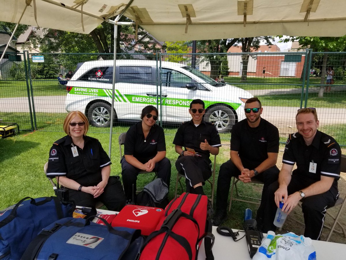 SJA_KW's tweet photo. We're heading back to .@kitchenerblues for day 4 of fabulous music. Happy to be on site at all venues to assist when First Aid is needed. See you there!
#Volunteer  #MFR  #FirstAid  #YOUcandothat  #KBF2018 https://t.co/A0dUqIgTmG