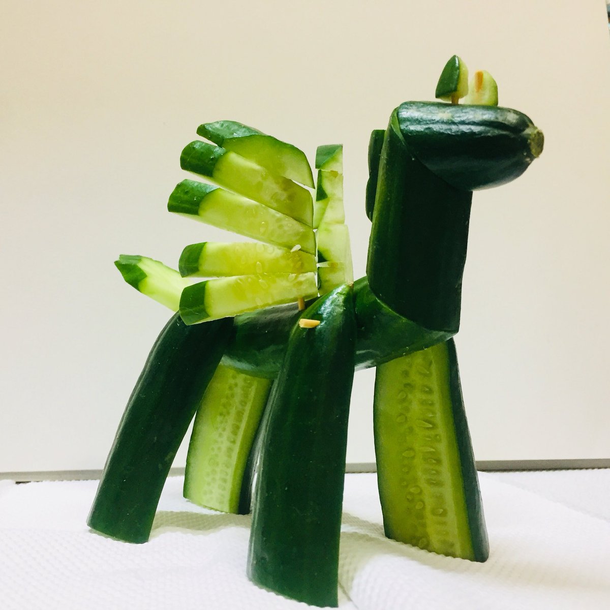 TAKAPAPl's tweet photo. 我が家の精霊馬 ペガサス https://t.co/D710xby5y1