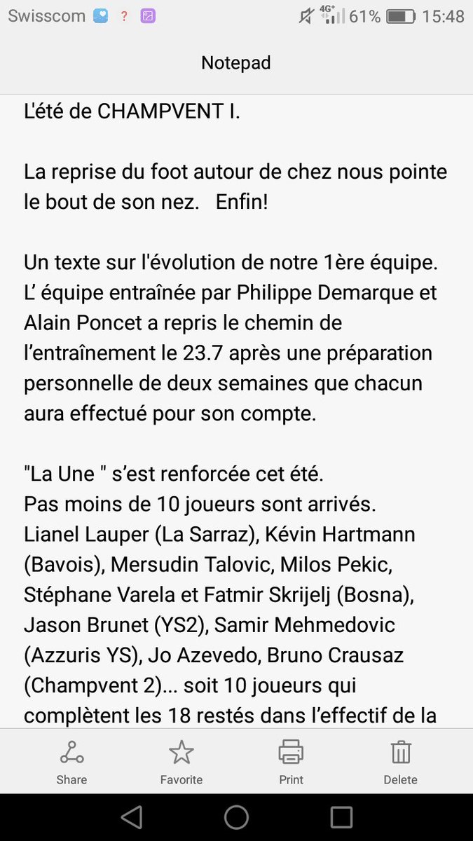 FC_Champvent's tweet photo. Texte sur l'été de Champvent I.

🏃 💪 ⚽ ☀ https://t.co/cFqIu7OMjy