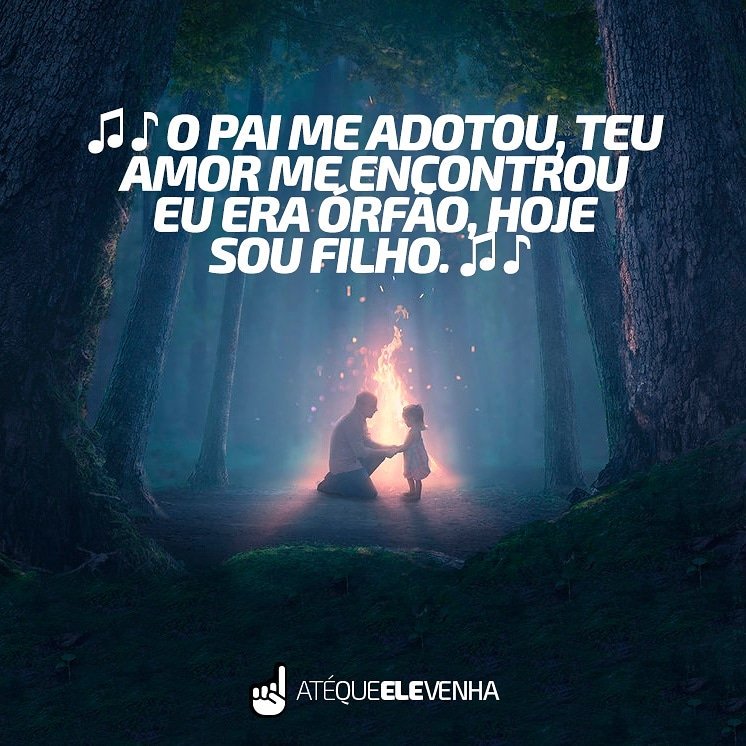 wallpapers O Pai Me Adotou Teu Amor Me Encontrou direito de se tornarem filhos de deus