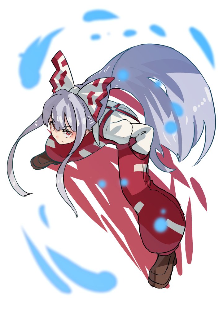 藤原妹紅 「もこう#深夜の真剣お絵描き60分一本勝負 」|はしろのイラスト