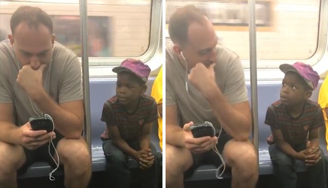 Man verblijdt het internet met klein maar erg vriendelijk gebaar in metro dlvr.it/Qfdqjz