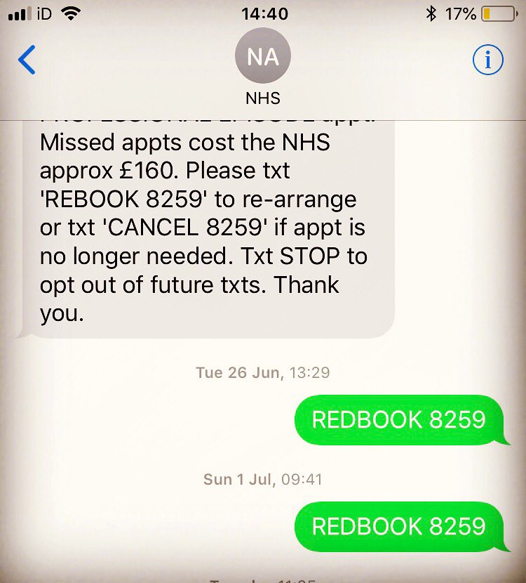 Mastering REDBOOK standard CD’s so long I misspelt “Rebook” twice!!
That’s why I didn’t get a new appointment!
#whoops #mybad #sorry #NHS
