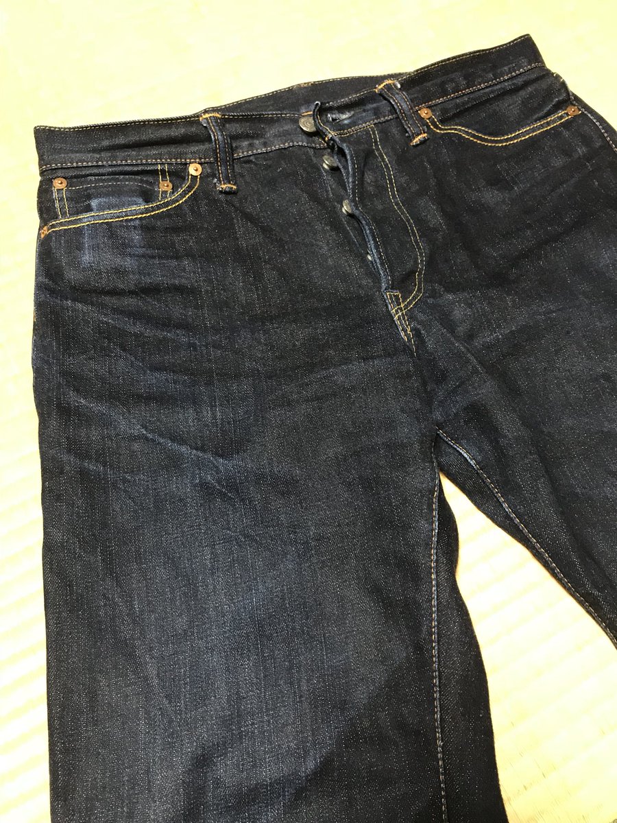 noguchan's tweet image. 便乗してフラットヘッド3005Jです(๑˃̵ᴗ˂̵)

#このタグを見た人はお気に入りのデニムを貼り付ける