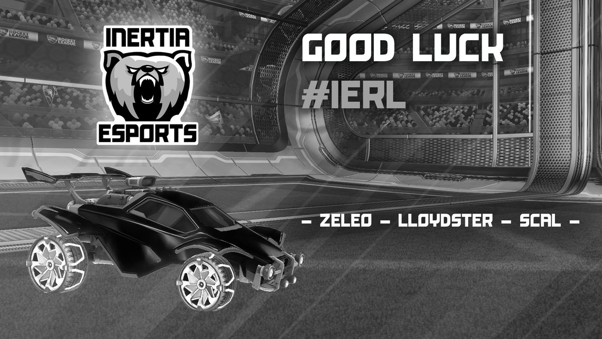 Inertia_Esports's tweet photo. Today the #IERL boys will be competing in there 1st RLRS Quals today.
So we wish you good luck and have fun! #GLHF
@ZeleoRL - @Lloydster118 - @SCAL7874 https://t.co/CoWnSxmGnV