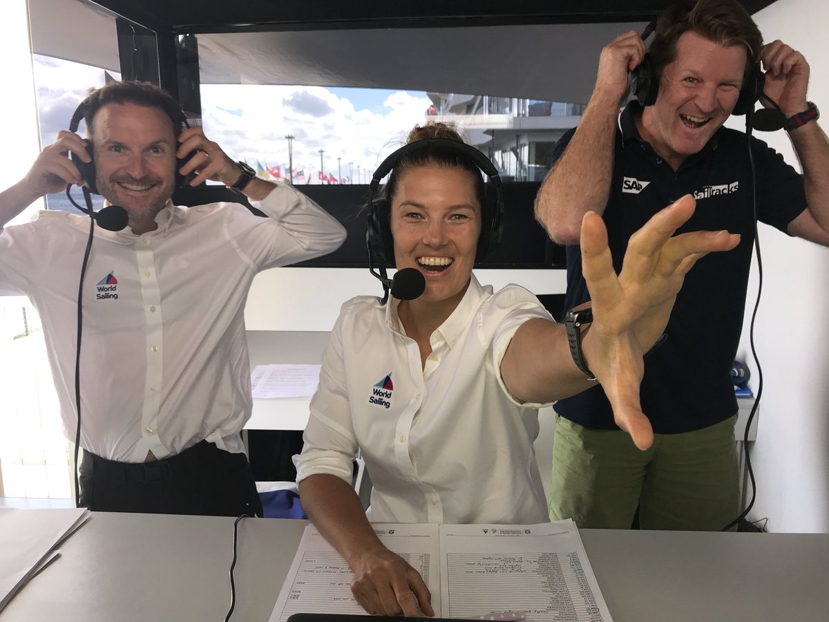 evivanacker's tweet photo. The last day of the Worlds here in Aarhus! Tune in from 2 pm for the live RS-X &amp; Nacra 17 medalraces via @worldsailing #onemoregig @alecwilkinson https://t.co/VB3UJjO6u9