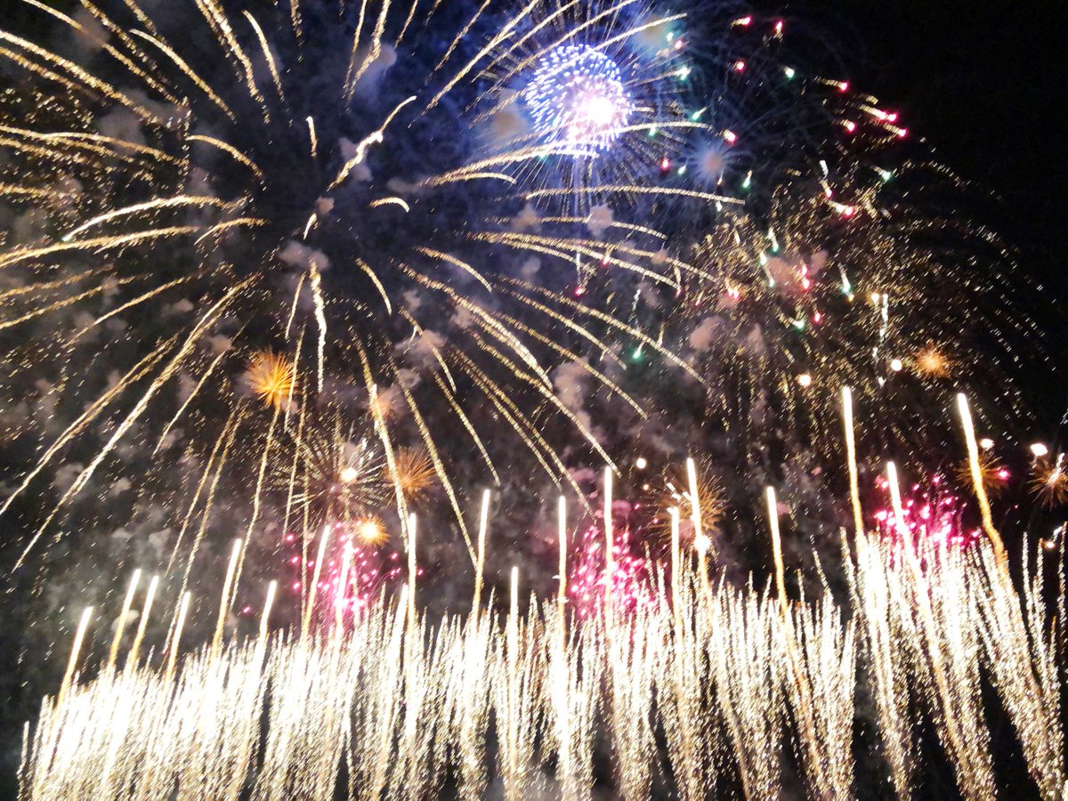 KainFun's tweet image. 花火大会、楽しかった