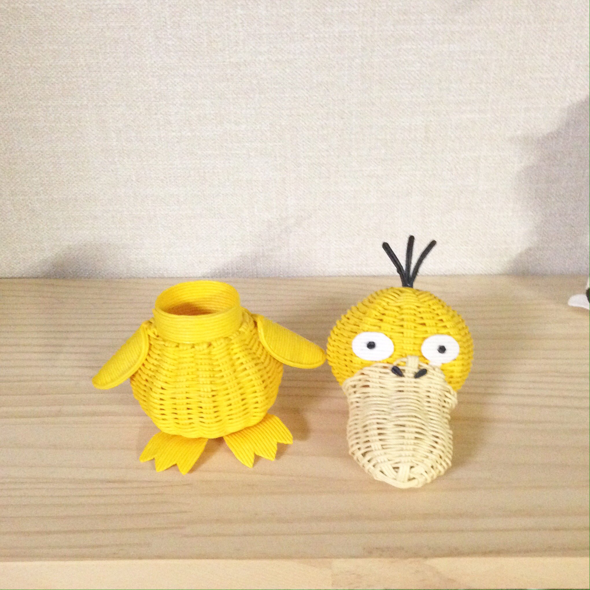 Twitter এ 1065の部屋 突然ですが ポケモンモンスター コダック もちろん こっそり小物入れ仕様 素敵タグに参加したいばっかりです でも あみぐるみじゃないから叱られるかも ポケモン編めるかな クラフトバンド ポケモン コダック T Co