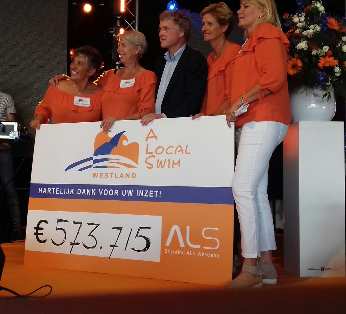 ALS Westland is ontwaakt en we hebben het niet gedroomd. Wat een bijzondere 3de editie van #ALocalSwim #Westland . Hartelijk dank aan iedereen die op wat voor manier zijn of haar steentje heeft bijgedragen. #ALS