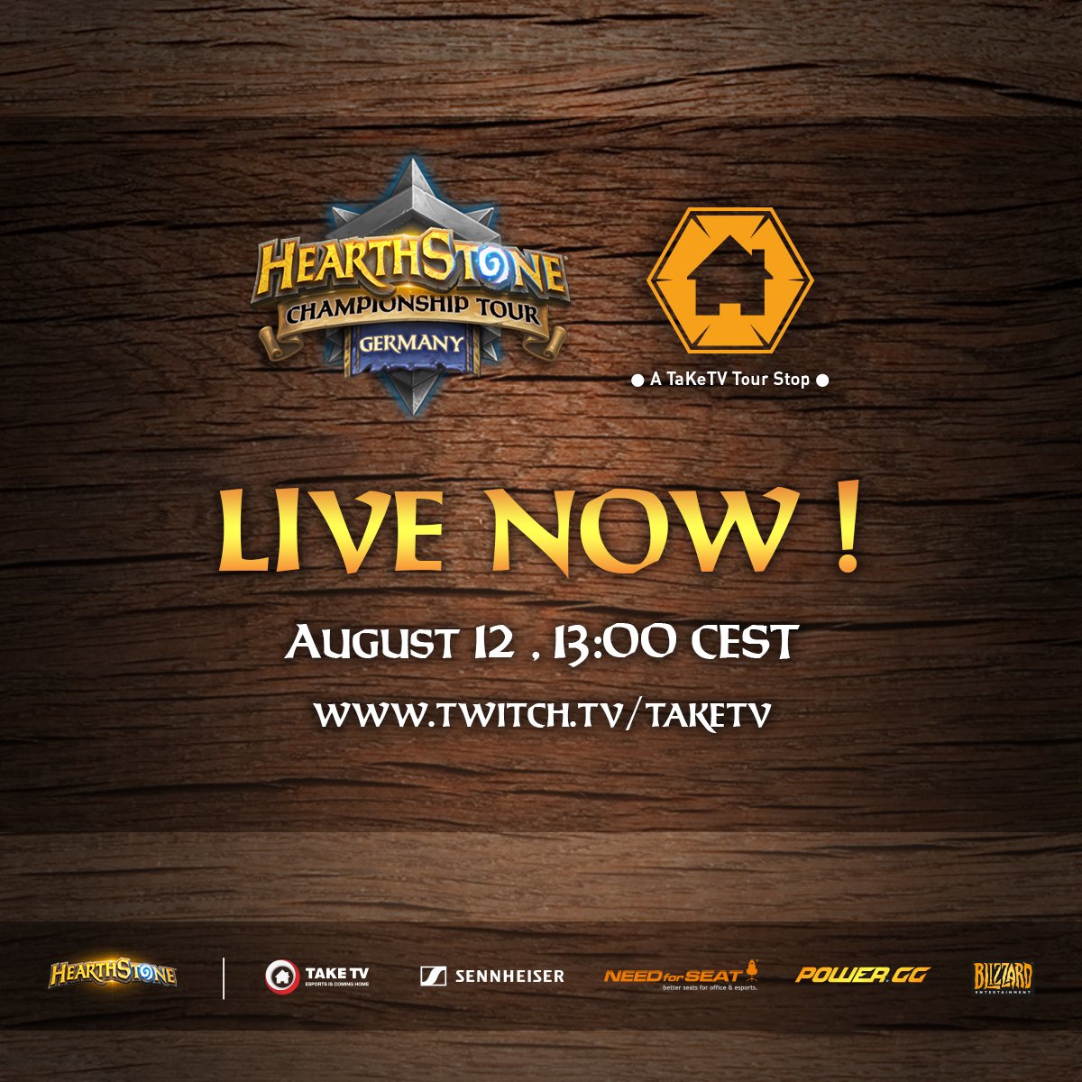 TaKeTV on Twitter "We're LIVE with HCT Germany A TaKeTV Tour Stop