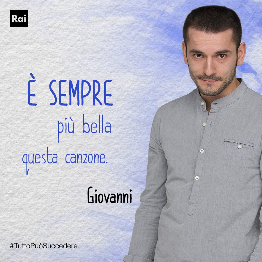 Giovanni, amore folle per Ambra e per la sua musica! 🎤❤️

#TPS3 #tuttopuòsuccedere
