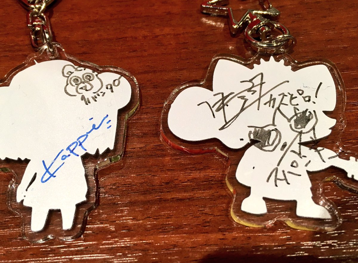 大崎コミシェル 最終日という事でアクキーに #山口勝平さん と #中谷一