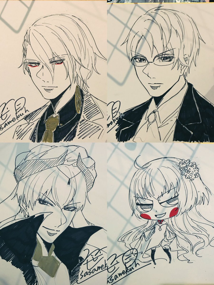 #animaga sketch comm on Sunday. Thank u guys for commishing me! And see u again at Madfest!!