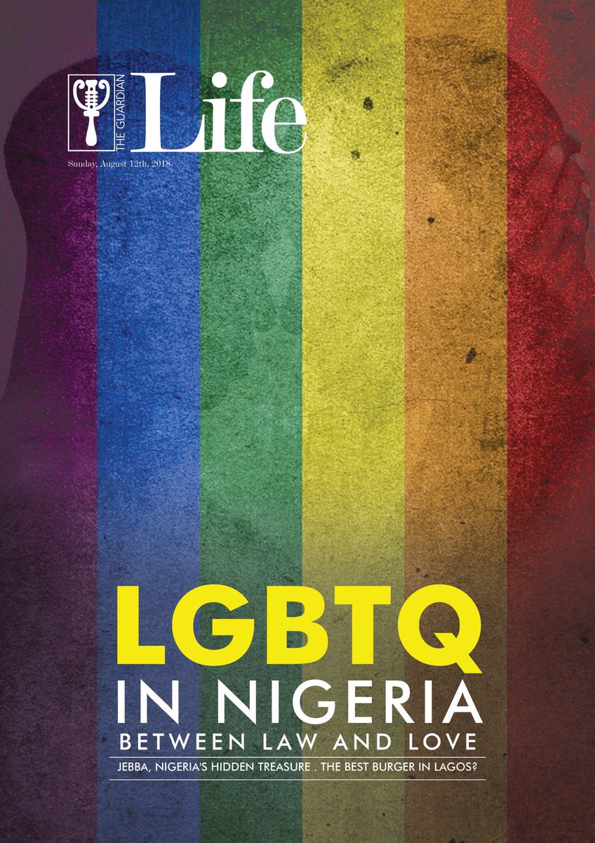 TIERsNigeria's tweet photo. @guardianlifeng cover if absolutely amazing and we are here for this. Pushing the boundaries and conversation is important and @guardiannigeria understands this well #LGBTQ #Nigeria #QueerConversation #Sexuality #HumanRights https://t.co/aWe9r1TVDL