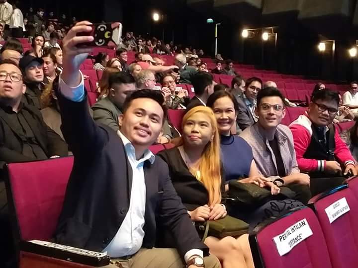 UnitedKimXian's tweet photo. Xian Lim's film is one of the finalist for CY 2019 full length filmmakers launched tonight at CCP! CONGRATS @XianLimm👏👏👏  #Cinemalaya2019 
Ctto 📸 from Mell Navarro's FB https://t.co/ET83LqvDvG