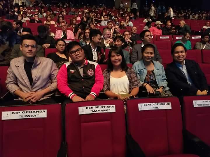 UnitedKimXian's tweet photo. Xian Lim's film is one of the finalist for CY 2019 full length filmmakers launched tonight at CCP! CONGRATS @XianLimm👏👏👏  #Cinemalaya2019 
Ctto 📸 from Mell Navarro's FB https://t.co/ET83LqvDvG