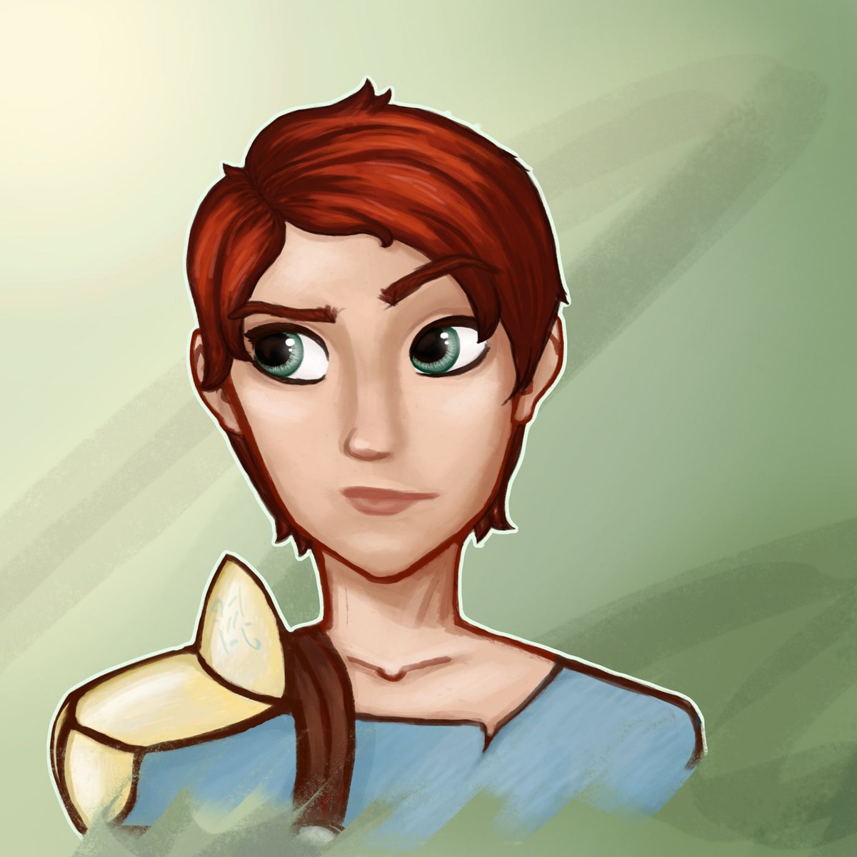 ScarletHoodie's tweet image. Right! I did the #perceptiongap started by @mioree_ with this drawing a book character from 2016, was allot of fun ^_^ .. after I got rid of the wonky facial structure haha
