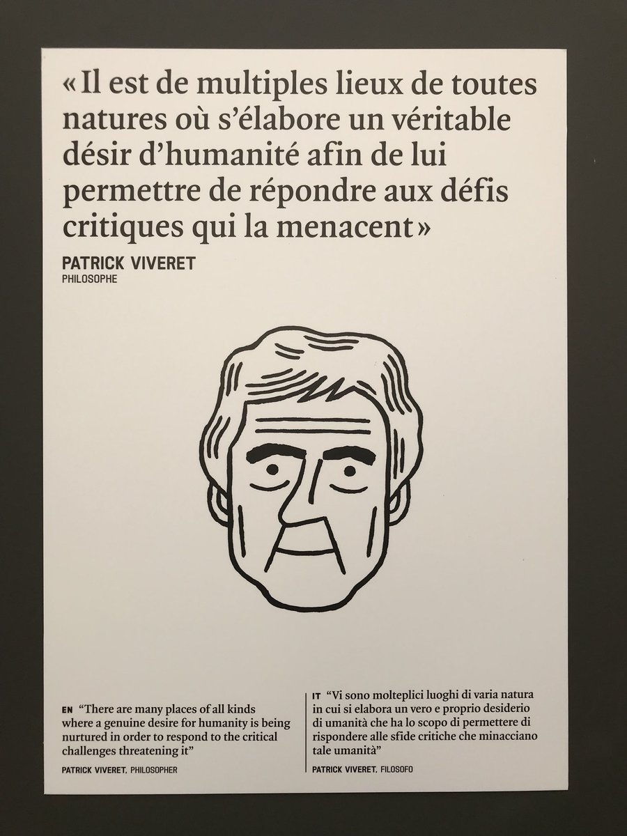 mvdandrieux's tweet photo. Il est de multiples lieux de toutes natures où s’élabore un véritable désir d’humanité afin de lui permettre de répondre aux défis critiques qui la menacent. @Souhaitables #patrickviveret https://t.co/QZJSMHBlbd
