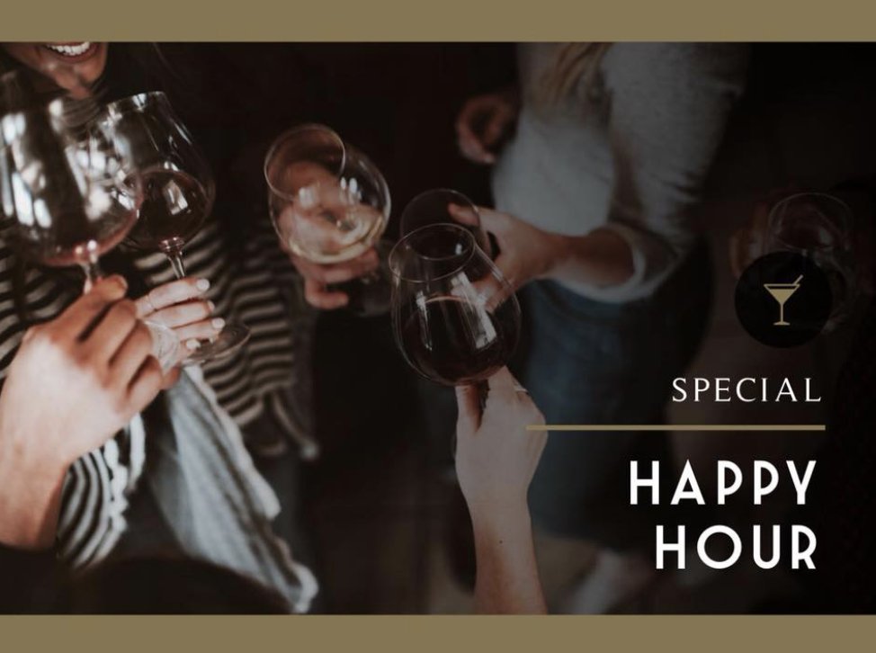 PianoBarCT's tweet photo. If you think you need a reason to celebrate, here’s two: it’s Friday and our happy hour starts at 4pm. https://t.co/C6QrGezqkk