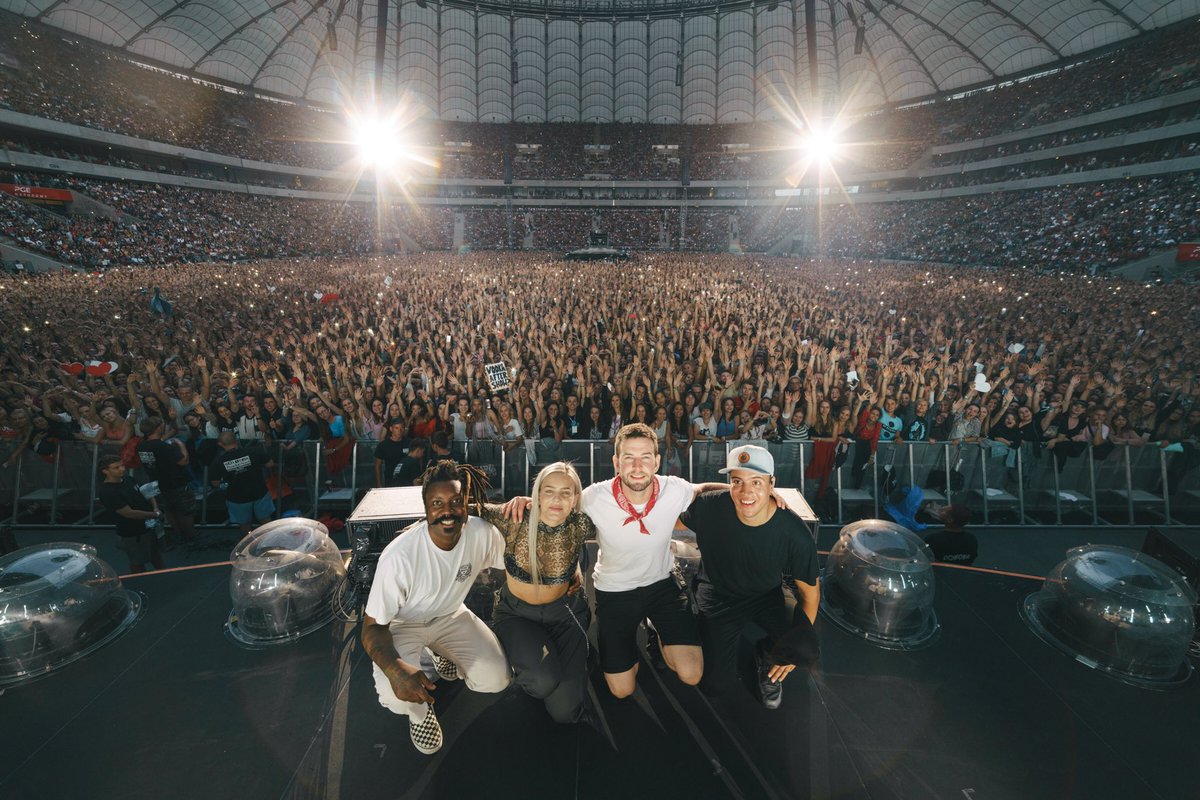 AnneMarie's tweet photo. WARSAW NIGHT #1 
Last date of the European tour tonight!!!! https://t.co/MPvPqSCLLt