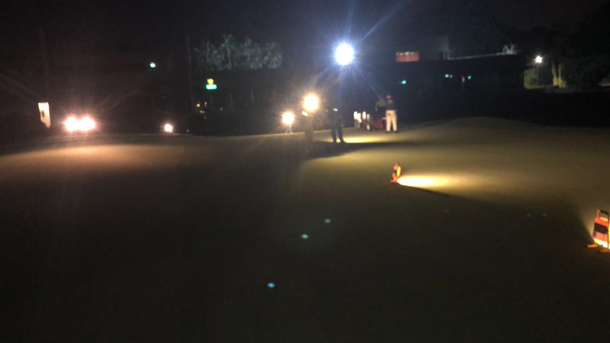 Sentosa_Super's tweet photo. Great efforts one again. The Boys getting ahead of the game for tomorrow’s maintenance day on the Serapong Greens. Solid tining 8mm, Procore648. We all love aeration!! https://t.co/cYygW8Cnn9