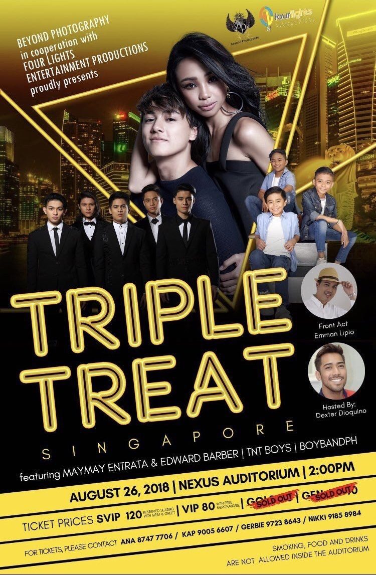 BoybandPH's tweet photo. See you Singapore!

August 26, 2018, Nexus Auditorium at 2:00PM! https://t.co/VxtLxOo1KX