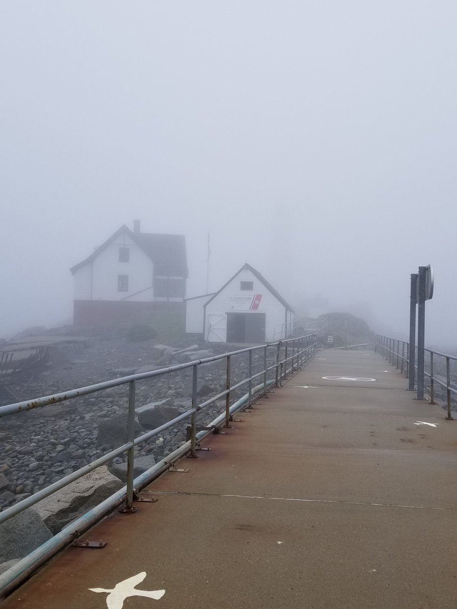 Boston_Light's tweet image. Good morning. There is a #lighthouse behind this #fog. Can you hear it? We'll be celebrating 300 years of the first fog signal in America next year @USCGNortheast